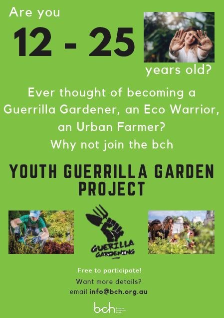 Youth Guerrilla Garden Project